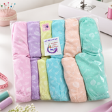 شورت زنانه نخی لیفه ای طرح برگ 4XL